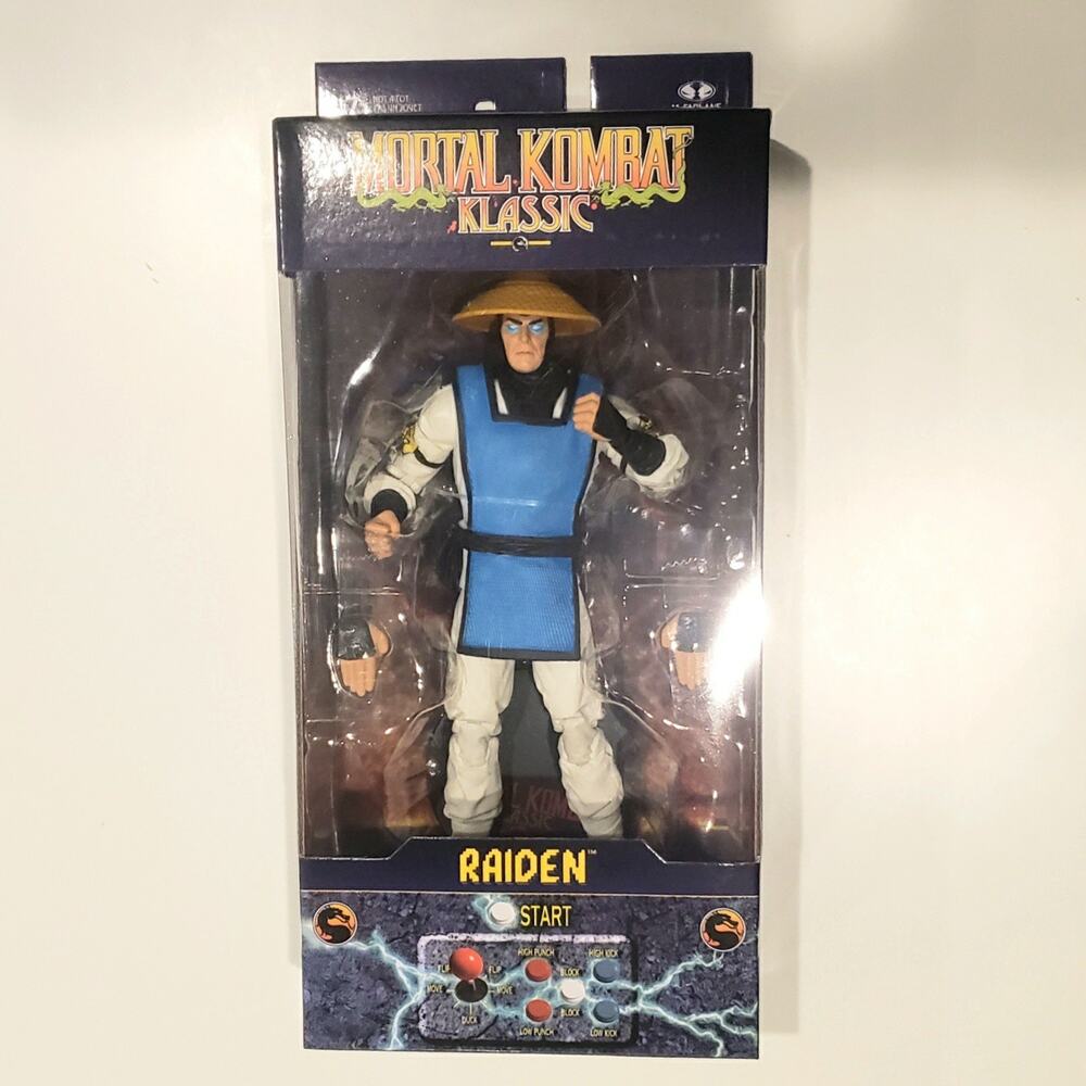 Mcfarlane Toys Mortal Kombat Klassic 7” Inch Action Figure Wave 2 Raiden